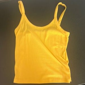 Yellow tank top